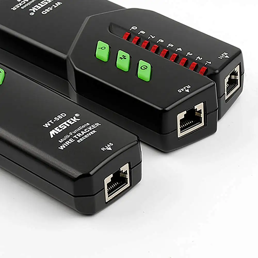 MESTEK RJ45 RJ11 без помех телефонный провод трекер Tracer тонер Ethernet Lan Сетевой кабель тестер NVC детектор линия Finder