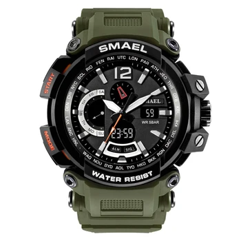 

Top Brand Luxury Sport Watch Men Shock Resistant LED Digital PU Strap Clock Mens Digital G Style Waterproof Wristwatches Male