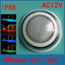 LED Бассейны Light 552 шт. 40 Вт Подводные лампы контроллер настенный монохромные СВЕТОДИОДНЫЕ фонари бассейн