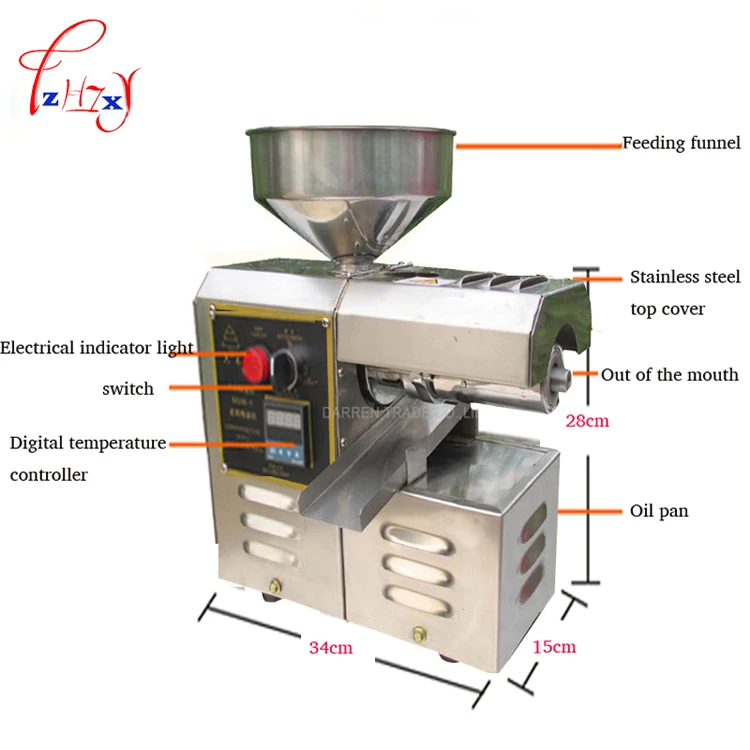 1 шт. sg30-1 растительного масла Пресс машины, высокая скорость добычи нефти экономия труда, нержавеющая сталь масла Пресс er для бытовых