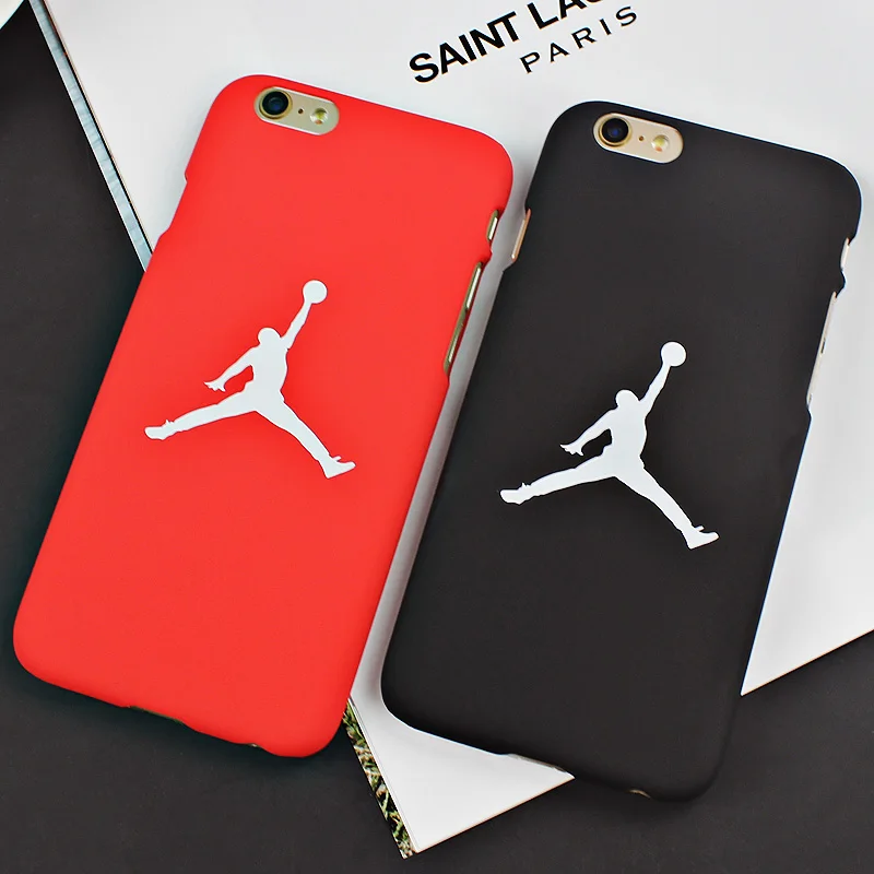 JAMULAR Ultra Thin Jordan Case For iPhone X 8 7 6 Plus