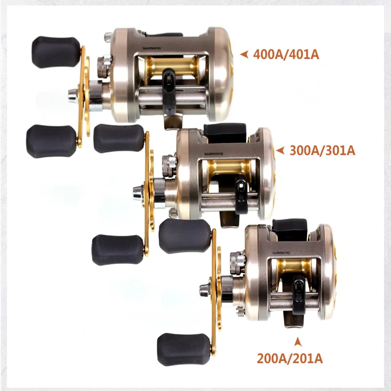 Япония Shimano CARDIFF 200A 201A 300A 301A 400A 401 катушка для рыбалки 4 + 1BB Передаточное отношение 5