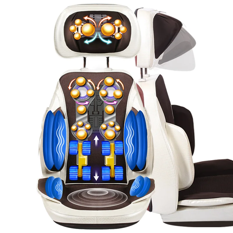 

Hot! full body multifunctional Electric Massage cushion Back Neck Waist vibration Pad Heating Massage Mats