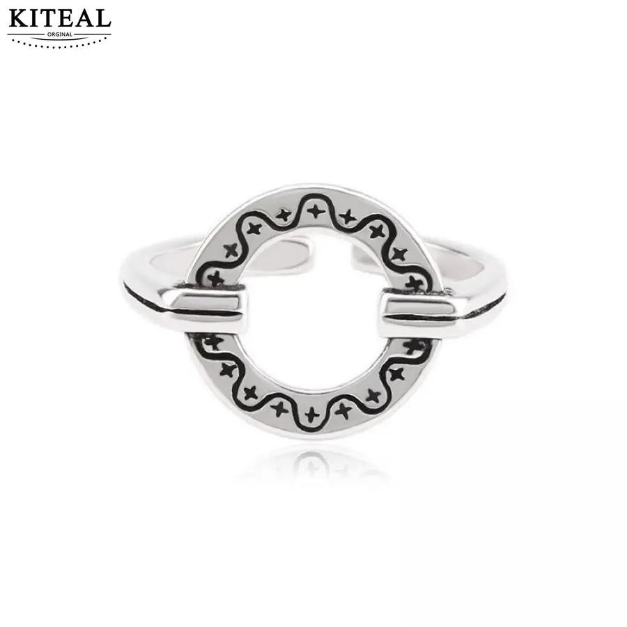 

KITEAL 2017 new silver color size resizeable Perfume women Toe Ring round anillo oso Personalized