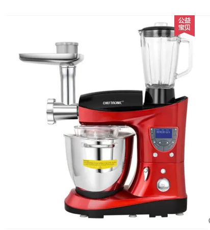 Многофункциональный кухонный миксер CHEFTRONIC 4 в 1 1000 Вт 7 4qt высокоточная термомиска