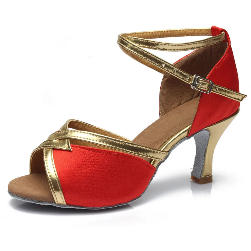 Dance Shoes new brand girls women's ballroom tango salsa latin dance shoes 5cm and 7cm heel