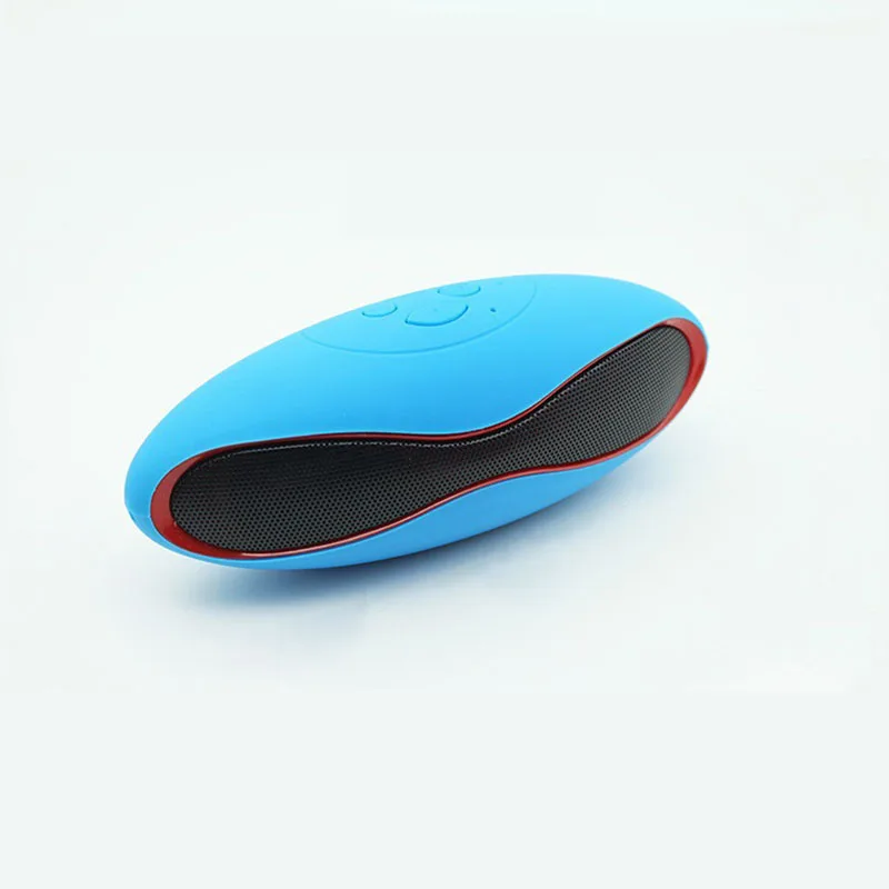FUERS X6 المتكلم مصغرة بلوتوث مكبر الصوت اللاسلكي راديو المحمولة الرجبي تصميم TF بطاقة دعم 3D ستيريو سوبر باس