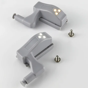 

Intelligent Cabinet Lights Cupboard Closet Wardrobe Door Inner Hinge LED Sensor Lamp Night Light For Kitchen Bedroom