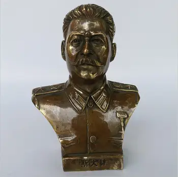 

SCY 927+++Stalin great statue, home decoration, bronze crafts