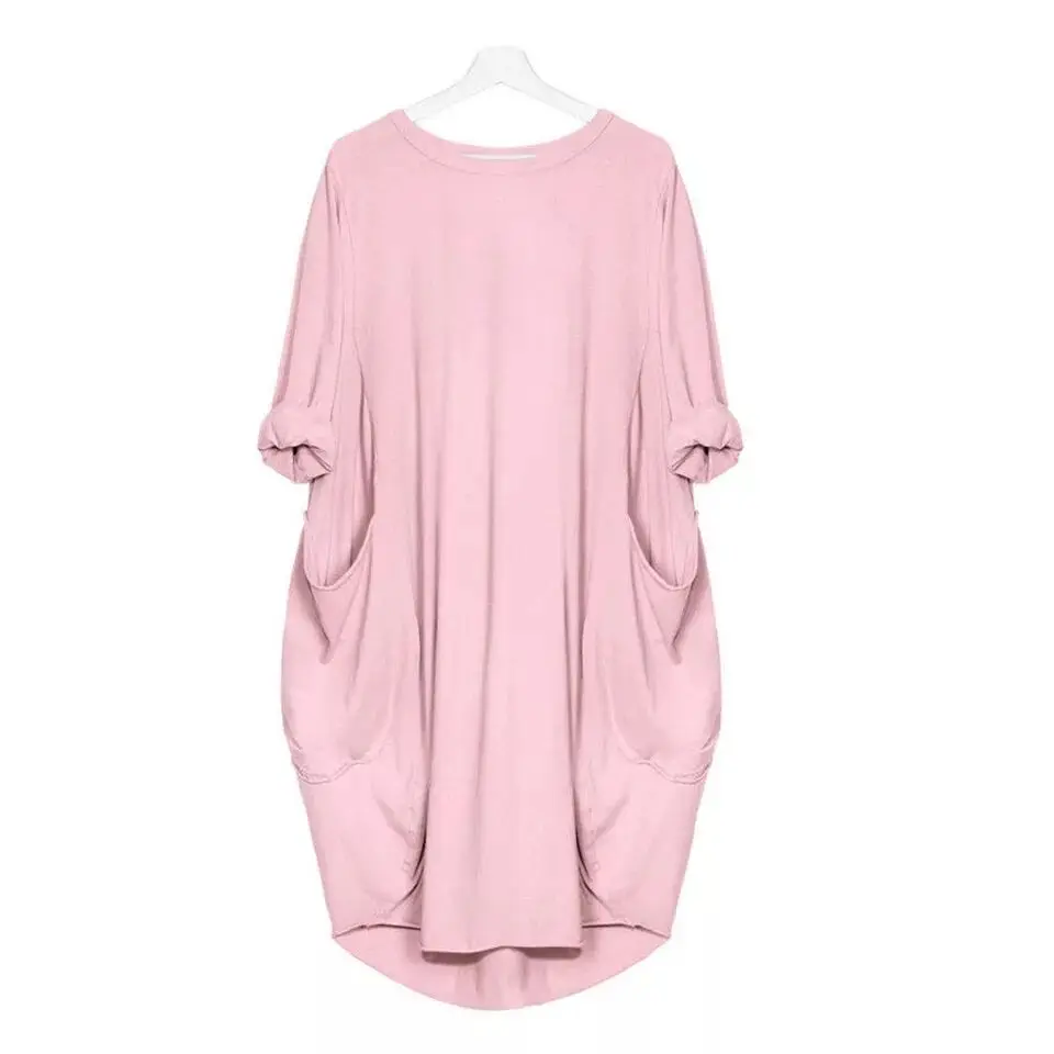 

Spring Summer Long Sleeve Casual Loose Dress Maternity Clothes For Pregnant Women Vestidos Gravidas Lady Dress Pregnancy Dresses