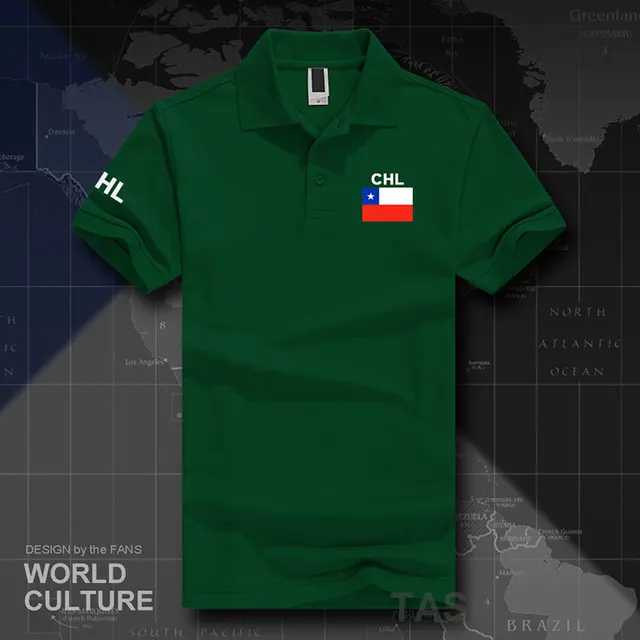 Chile Chili CL POLO Kemeja Pria Lengan 