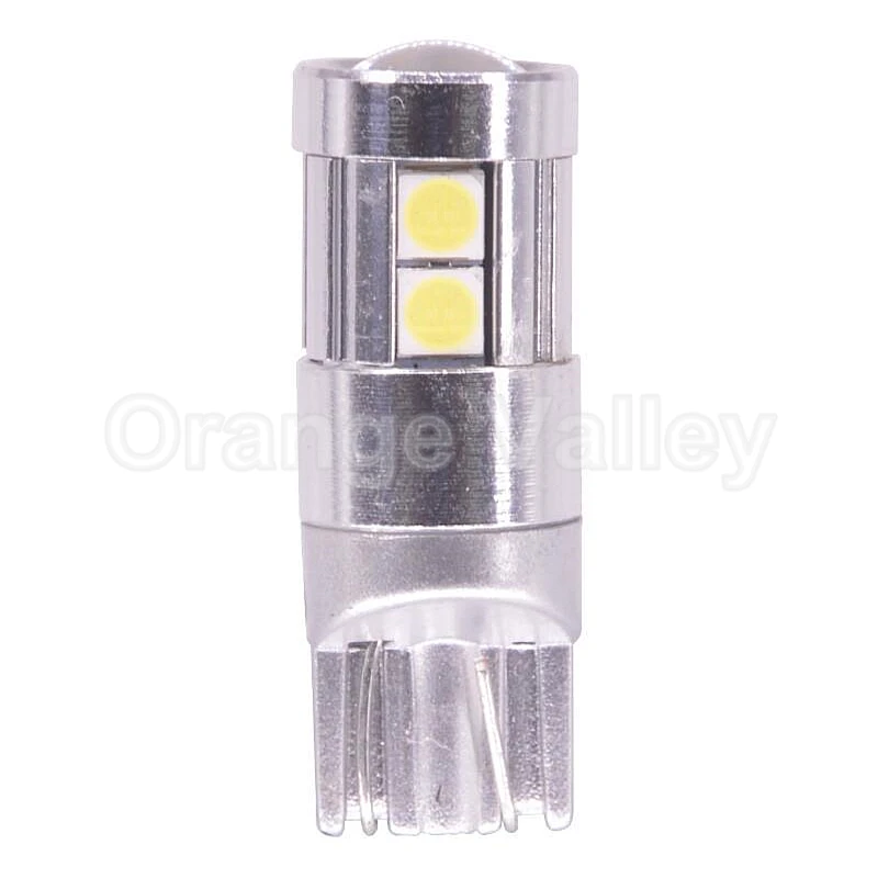 100 шт.; ; детское нижнее белье T10 светодиодный 194 501 W5W 9 SMD 3030 Canbus Error Free автомобиля Подсветка салона авто задние габаритные огни DC 12 V 24 V объектив