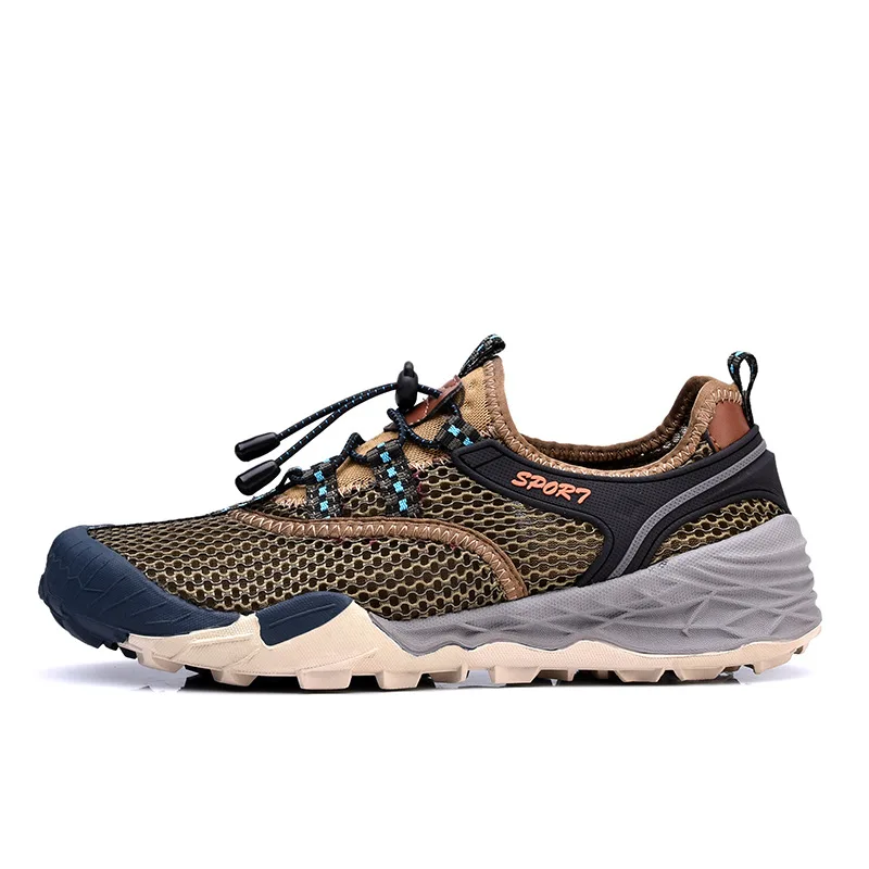 2018 Hot Sale Running Shoes for Men Mesh Sport Shoes for Men Outdoor Training Fashion Sneakers Breathable Walking Shoes