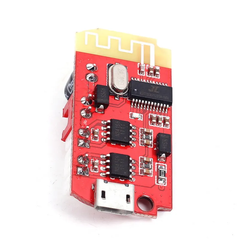 Bluetooth Module Power Amplifier Board CT14 Micro 4.2 Stereo 5VF 5W+5W Mini with Charging Port for Refitting Idle Sound Box