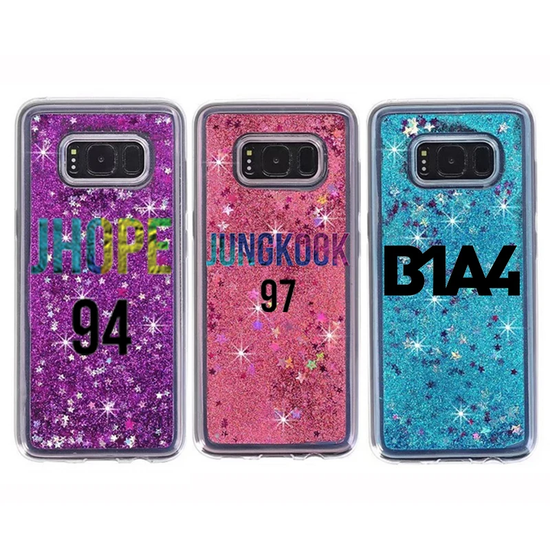 Силиконовый блестящий чехол для Samsung galaxy s5 s6 s7 edge s8 s9 s10 plus lite s10E|glitter case|case pluscase custom |