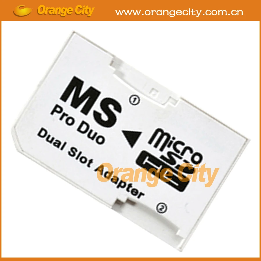 Адаптер Micro SD SDHC TF на карту памяти MS Pro Duo адаптер с двумя слотами конвертер