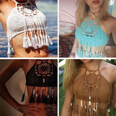 Женский топ с бретельками кроше на бретельках|bandeau top|bandeau crochetbandeau sexy |