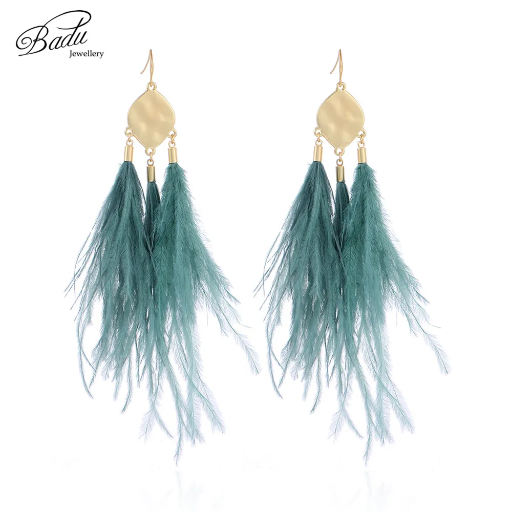 Feather Festival Earrings – CARBICKOVA CROWNS