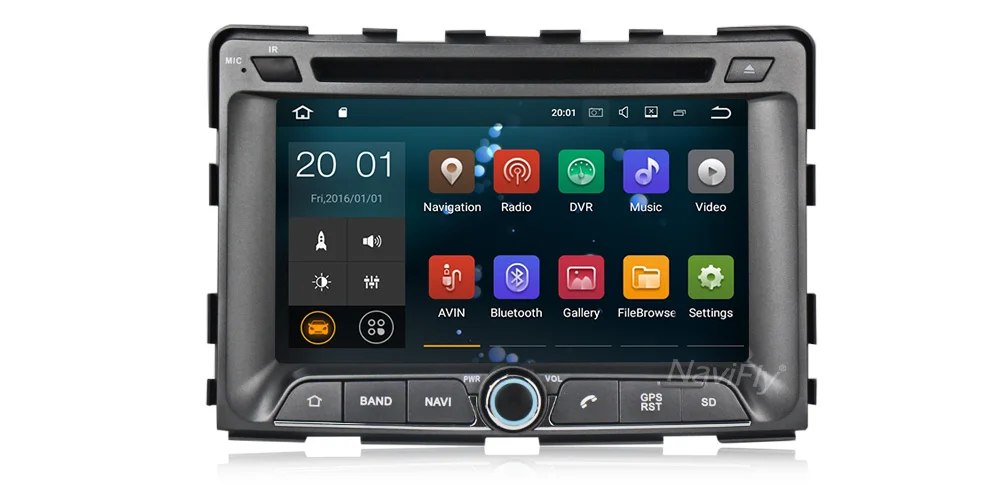 Perfect Android9.0 2G RAM 16G ROM Car multimedia player for SsangYong Rexton 2005-2018 Rodius/stavic 2004 Car radio fm cassette 12