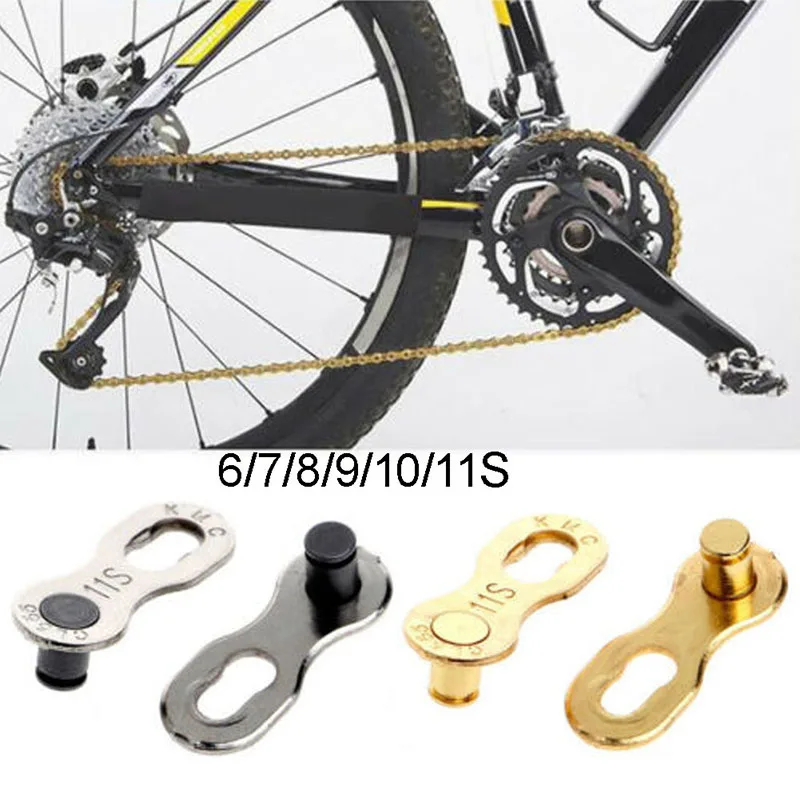 

6/7/8/9/10/11 Speed Bike Chain Connector Lock Set Mtb Road Cycling Bicycle Connector Quick Master Link Joint Parts Accessories