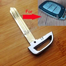 Умный ключ Лезвия для hyundai IX35 Mistra Kia запасной Аварийный ключ лезвие 10 шт./партия