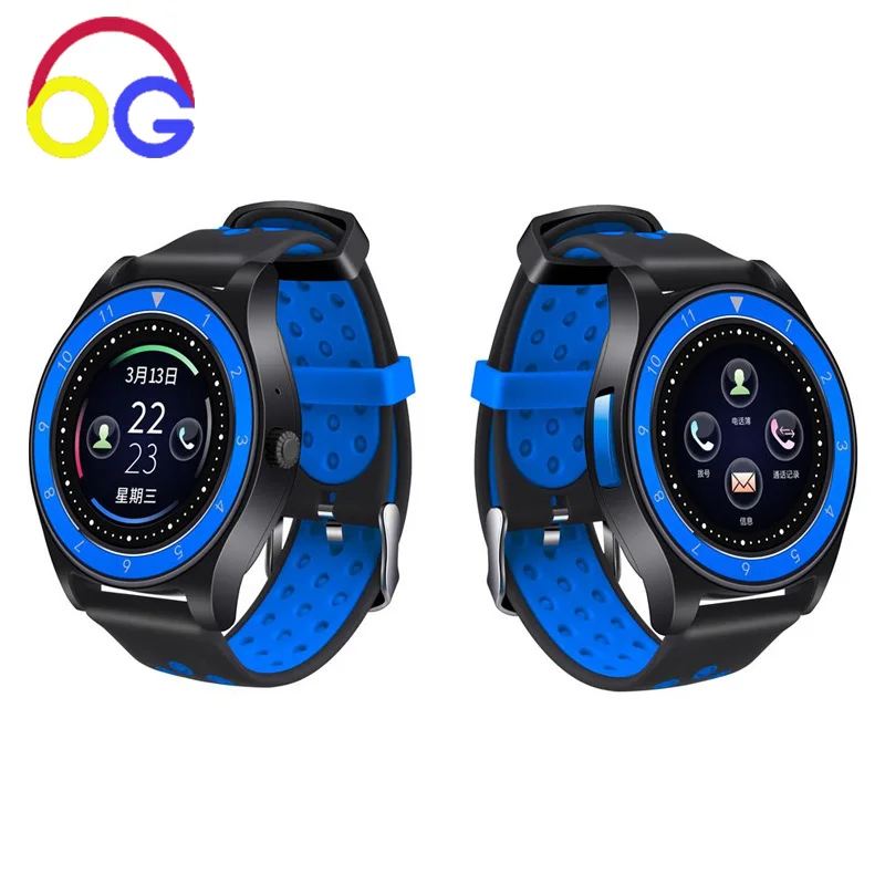 OGV R10 Bluetooth Smart Watch Support SIM Card Camera Pedometer Smartwatch for Android Phone PK DZ09 Kids Smart Watch