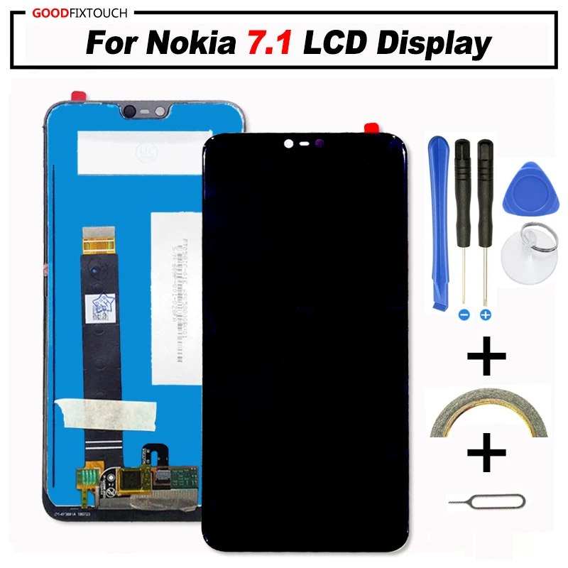 For Nokia 7.1 LCD Display 06