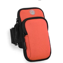 Спортивная Беговая повязка универсальные влагонепроницаемые спортивные держатель для мобильного телефона для спорта на открытом воздухе Размер 4-6 дюймов Arm pou