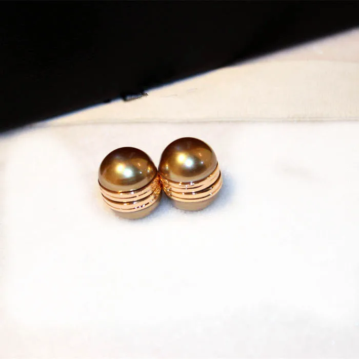 NAWEILY модные жемчужные корейские сережки-шпильки, не прокалывающиеся магнитные серьги с искусственным жемчугом, Женские Ювелирные изделия - Окраска металла: Gold
