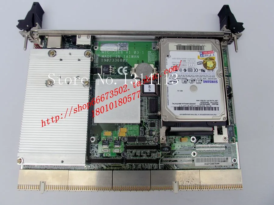 

[SAA] Advantech's MIC-3368 A1 CPCI 6U board dual Ethernet ports board with backplane