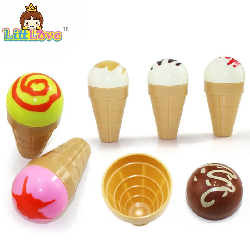 LittLove 22 шт. DIY Play Desserts мороженое 3 + Детские Классические игрушки для малышей