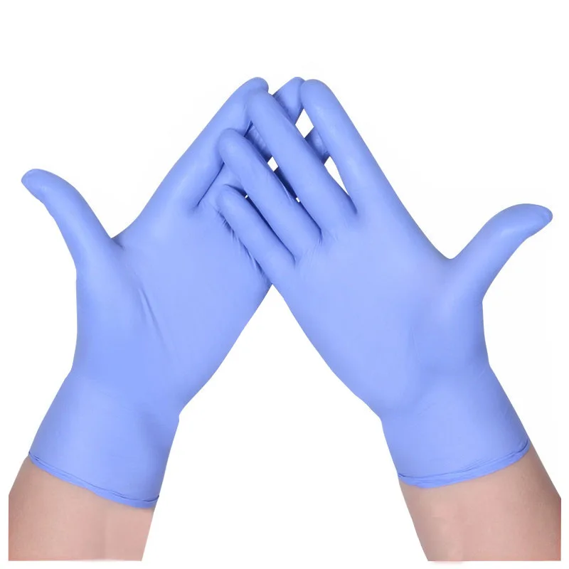 2017 Medical Hospital Kitchen Home gloves Purple Nitrile Disposable