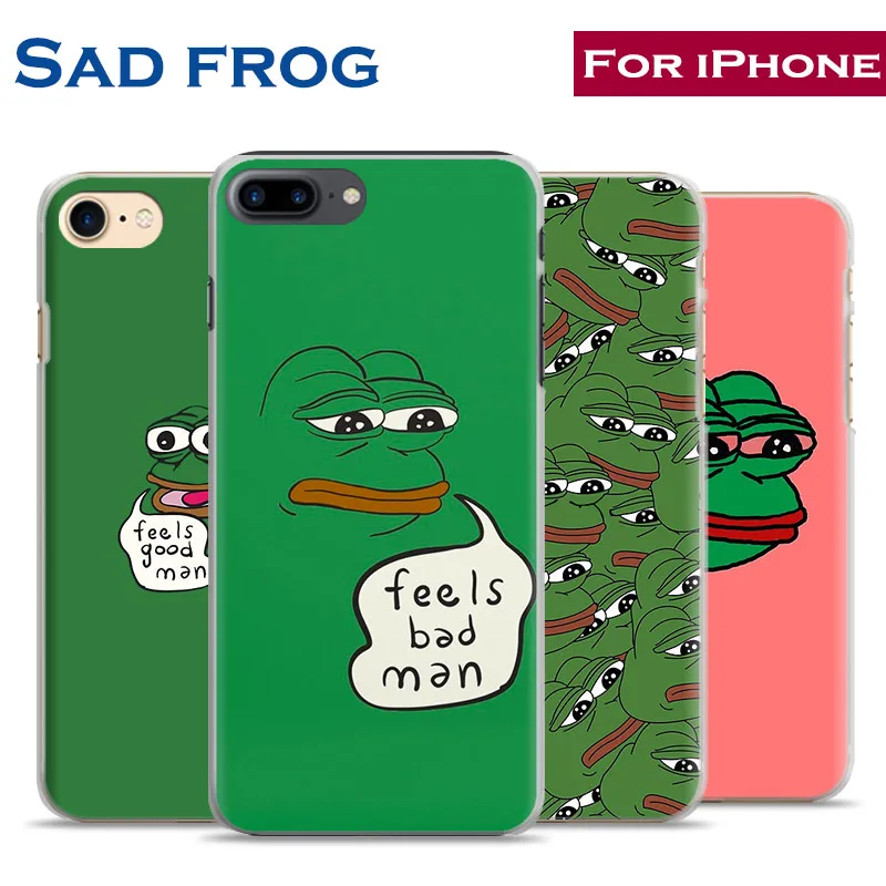 Sad Frog Feels Bad Man Fashion Cute Mobile Phone Case