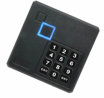 Black Waterproof 125KHz ID Card Reader Wiegand 26 Access Control Keypad RFID Reader
Black Waterproof 125KHz ID Card Reader Wiegand 26 Access Control Keypad RFID Reader