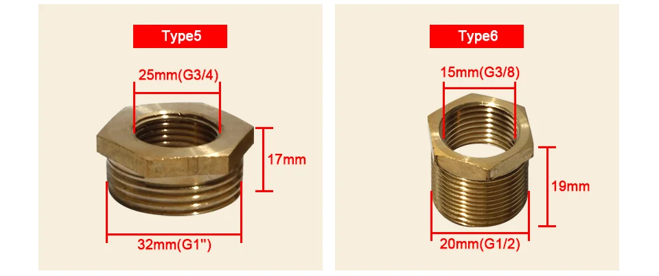 Латунный фитинг для труб 20 мм/25 мм/32 мм обмен Женский Мужской резьбовой фитинг для трубы 1/2 ''3/4'' 1 ''фитинг для водопроводной трубы вилка
