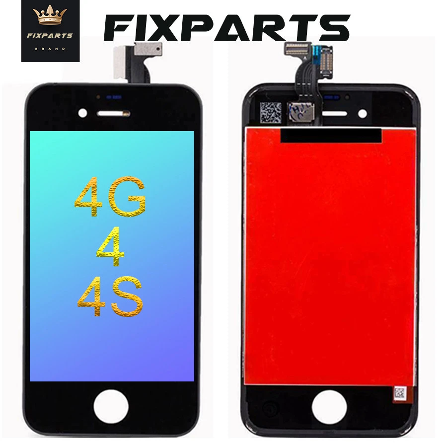 Iphone 4 4G Negro Original LCD Pantalla Digitalizador Pantalla Táctil De Repuesto 