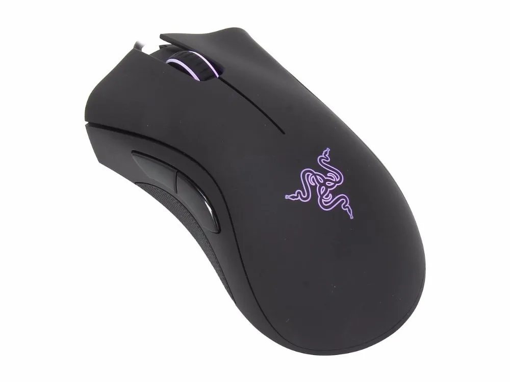 Razer Deathadder цветность 10000/6400/2000 Точек на дюйм синапс игровой коврик для мыши