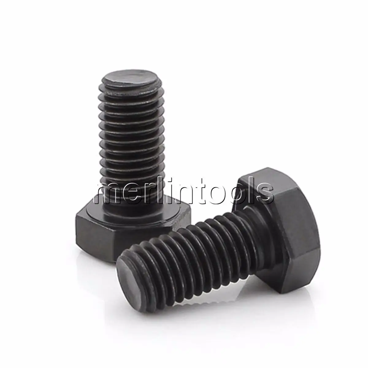 

2Pcs Fine Thread Hex Cap Screw Bolt M8 x 1 , M10 x 1 , M10 x 1.25 Select size