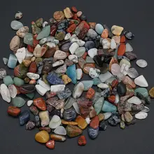 Обрушившие камни Смесь натуральных драгоценных камней полированные минералы Кристалл Исцеление домашний Декор 200 г