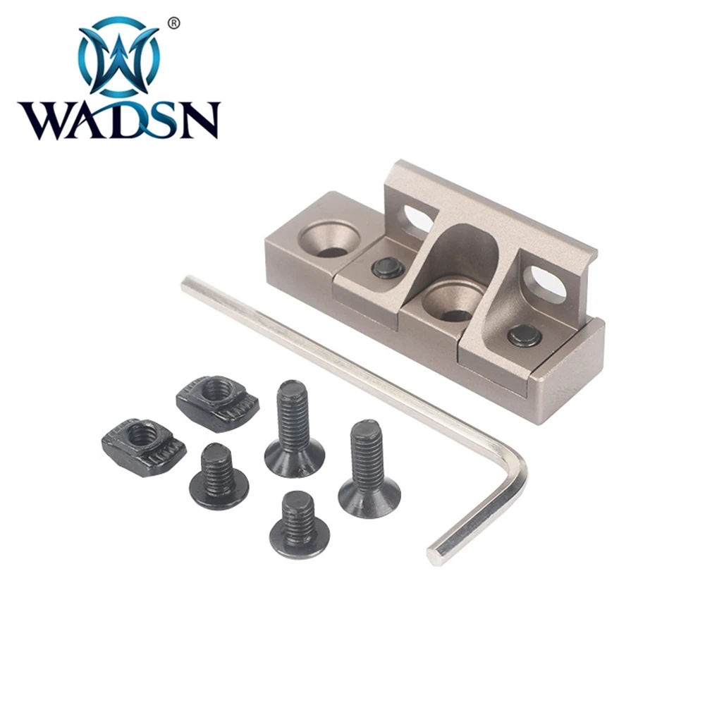 WADSN тактический флэш светильник Mlok Keymod с креплением для Surfire M300/M600/M300V/M600V/M600B Softair