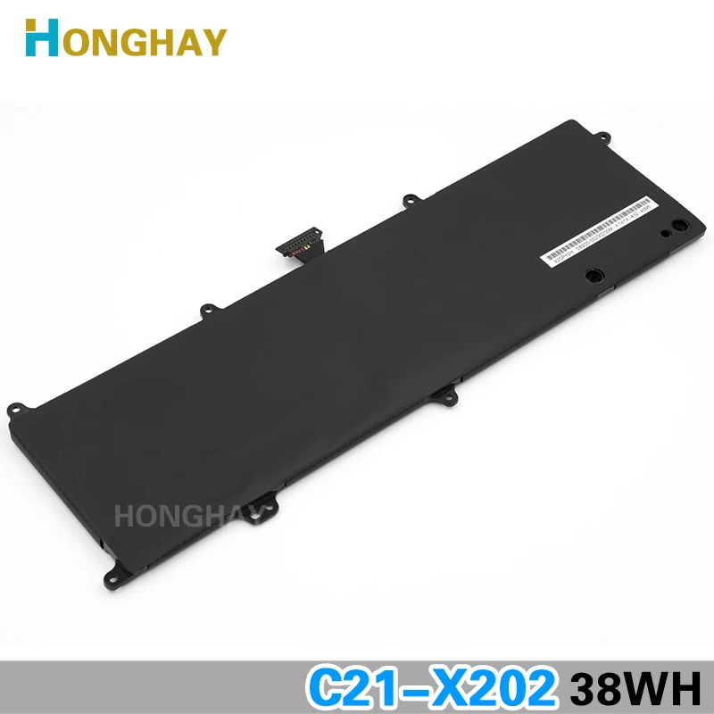HONGHAY C21-X202 Laptop Battery for ASUS VivoBook S200 S200E X201 X201E X202 X202E S200E-CT209H S200E-CT182H S200E-CT157H HONGHAY C21-X202 Laptop Battery for ASUS VivoBook S200 S200E X201 X201E X202 X202E S200E-CT209H S200E-CT182H S200E-CT157H