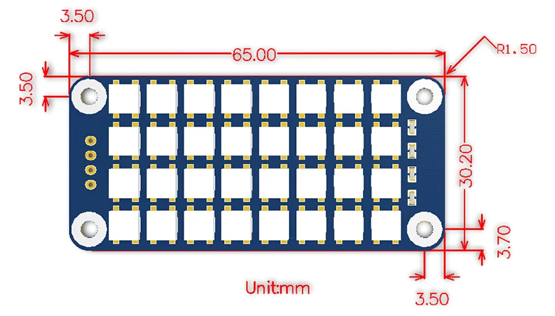 RGB-LED-HAT-size