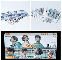 Kpop последний официальный GOT7 121 Чжан же разделе альбом песен K-Поп got7 подарок сувенирная наклейка концерт