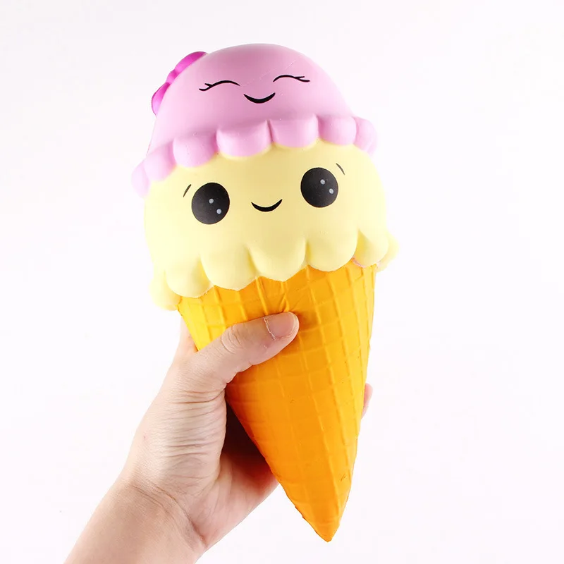 

12CM Ice Cream Slow Rebound Toy Squishy Essence Package Slow Rebound Simulation Food Model Decompression Toy Children Gift
