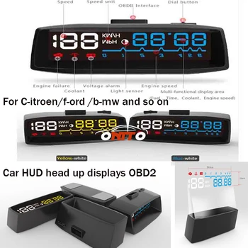 

4F car head-up display HUD OBD2 Auto Head-up display lamps for PicassoC2/C3/C4C5/C6/C8/DS3/DS4/DS5/Nemo/C-Quatre C-Triomphe