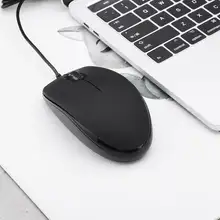 1000 dpi USB Проводная мышь, игровая офисная мышь, 3 клавиши, оптическая мышь, Тихая Бесшумная мышь, цветная подсветка для ноутбука, Deskbook
