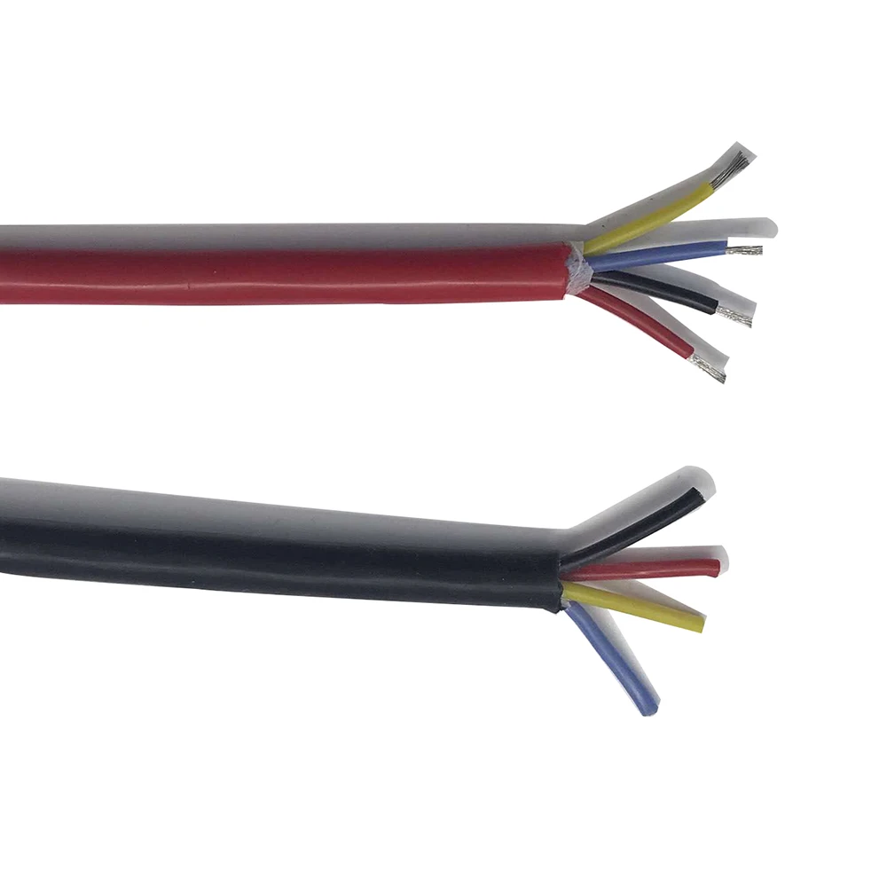 

Super Soft Elastic Wire 4 cores 1.5 4 Squares Oil Folding resistance Corrosion Protection 200 degrees Soft Tinned Copper Cable
