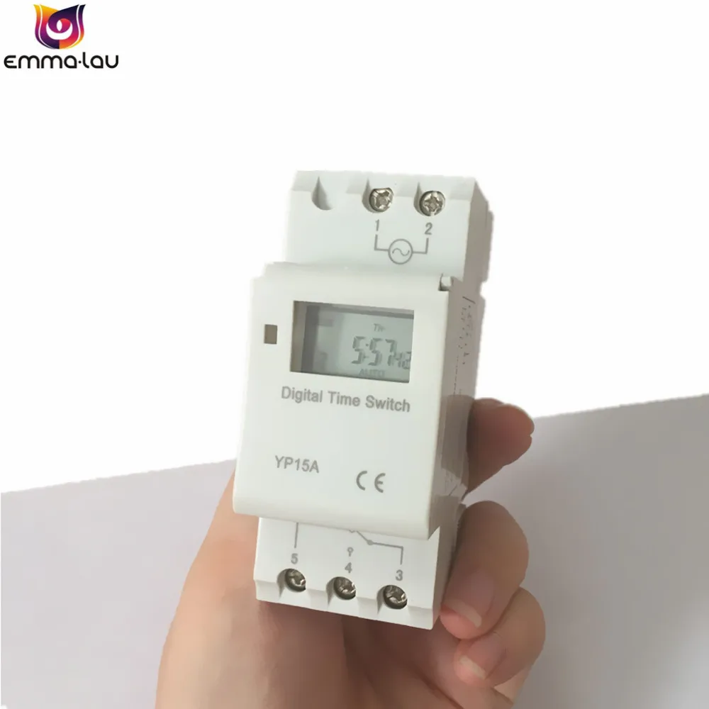 Home, Furniture & DIY Home Security Digital LCD DIN Programmable Weekly