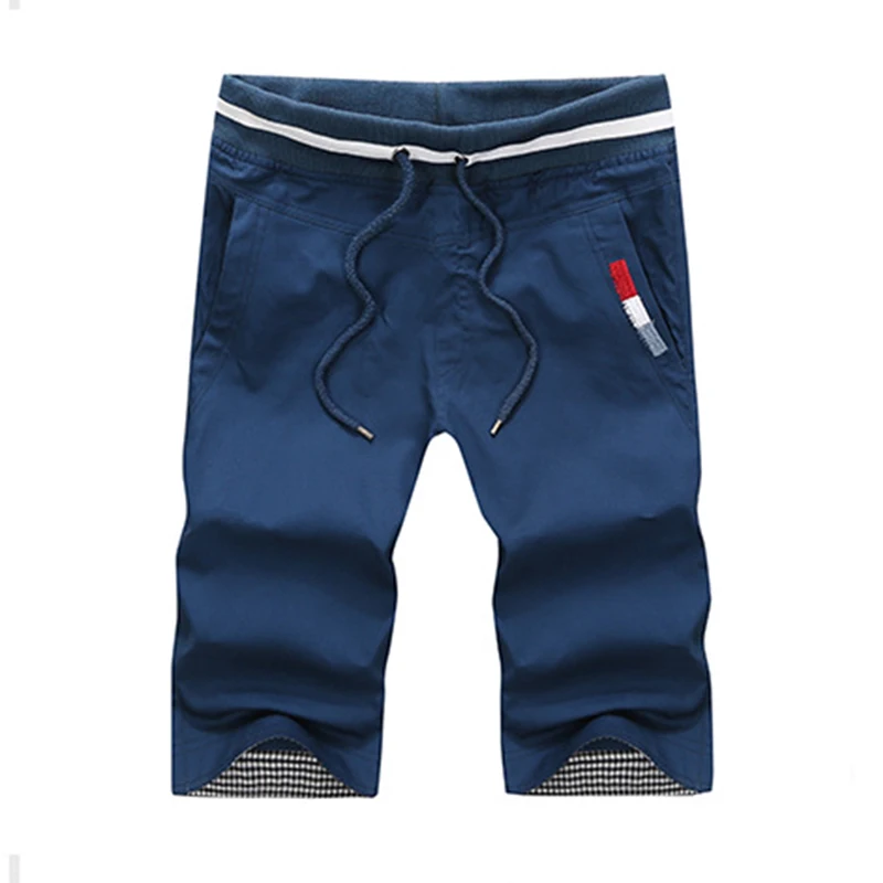 Fashion Summer Style Beach Men Shorts Loose Knee Length Men Short Pants Clothes men's Shorts Men