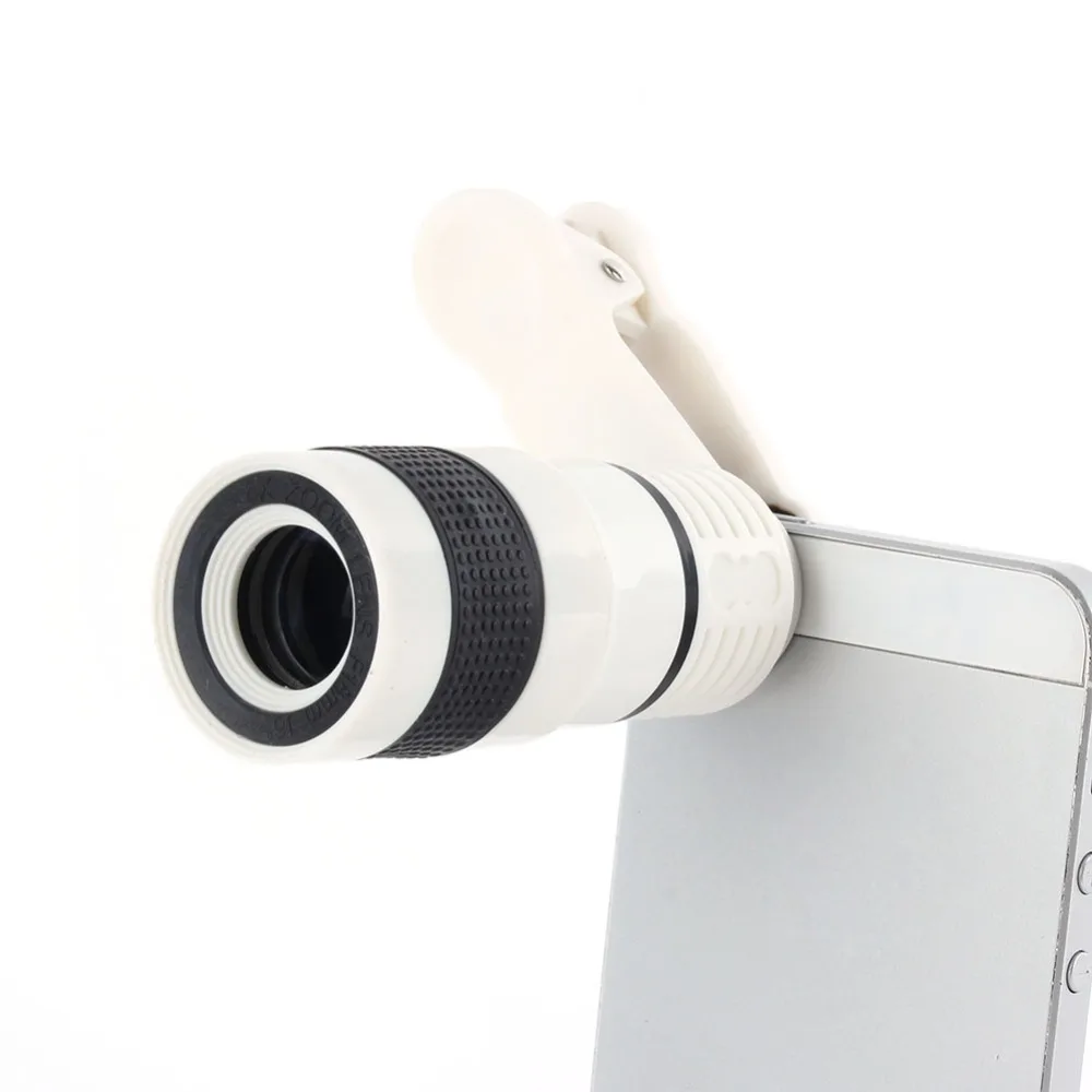 8x Zoom Telescope длиннофокусный объектив для samsung S9 для iphone X 8 ...